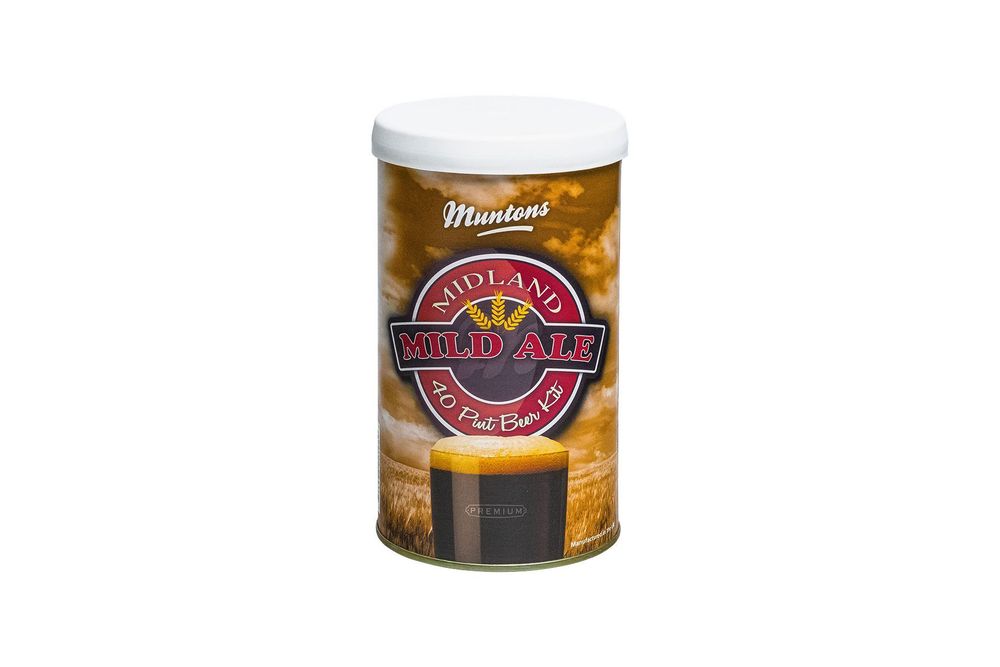 Солодовый экстракт Muntons "Midland Mild", 1,5 кг