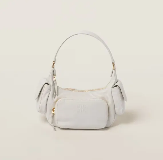Женская сумка MIU MIU Pocket из кожи наппа