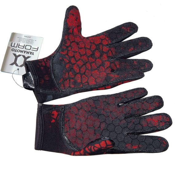 Перчатки Hydra Red Camo 5 мм