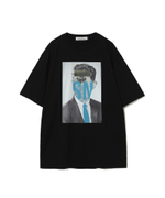 UNDERCOVER ФУТБОЛКА ЧЕРНАЯ С ПРИНТОМ