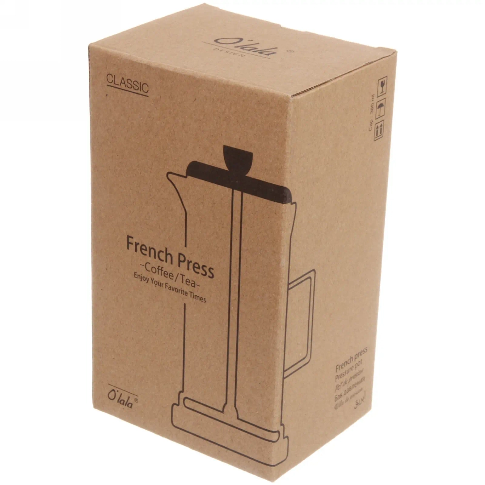 Френч-пресс 360мл «O'lala» SK-7001