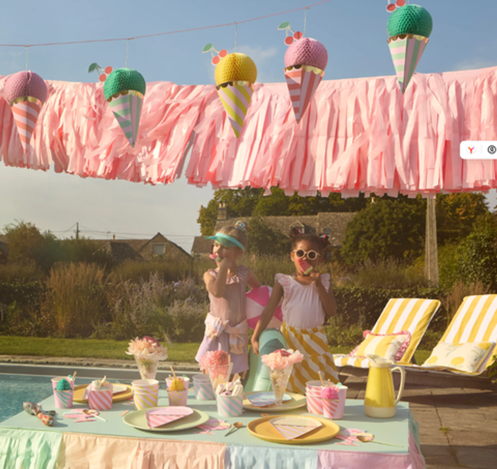 Салфетки "Мороженое" 16 шт. (12 х 16 см)