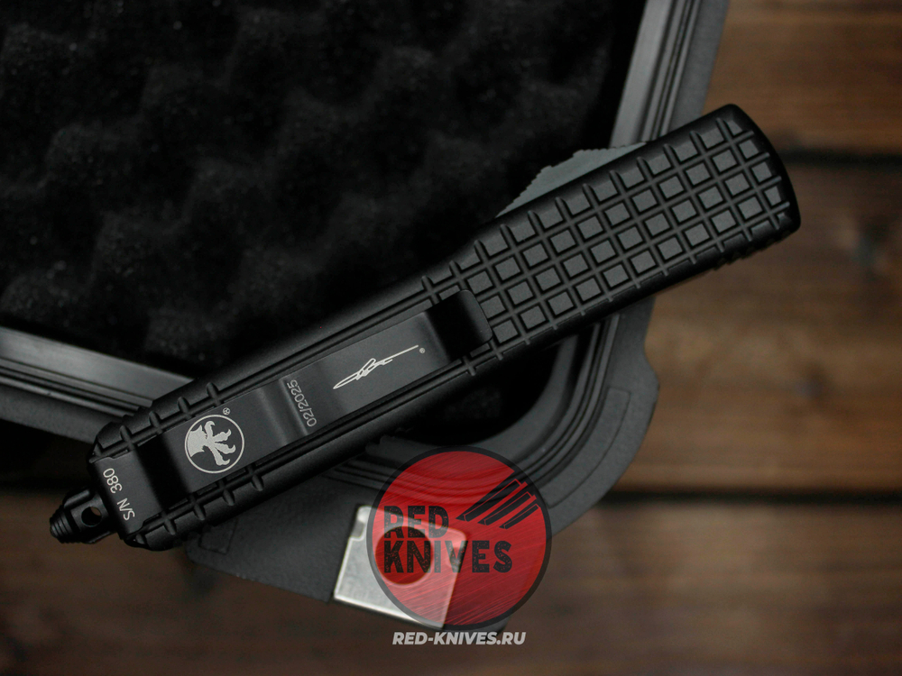 Нож Microtech Ultratech DELTA T/E A+++ BLACK TANTO