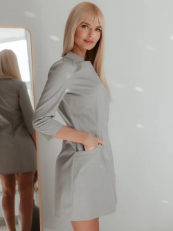 Халат медицинский серый