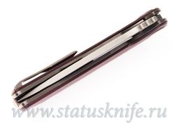 Нож Широгоров Soft Overkill Maroon (RJ Martin)фотография - 10