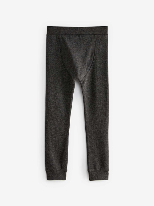 Легинсы с термо-эффектом для мальчика Next Q55-691, 2 шт., Черный, Темно-серый