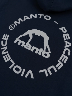 Худи MANTO LABEL 25 OVERSIZE темно-синее