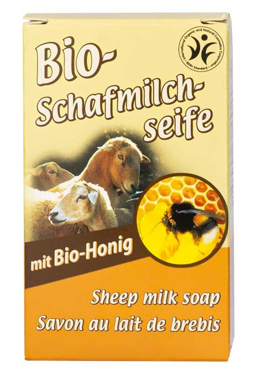 Мыло из овечьего молока с медом, 100 гр