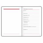 Ежедневник датированный 2023 А5 138x213 мм BRAUBERG "Vista", под кожу, "Press", 114138