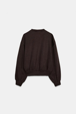 Basit pamuklu sweatshirt - ZARA