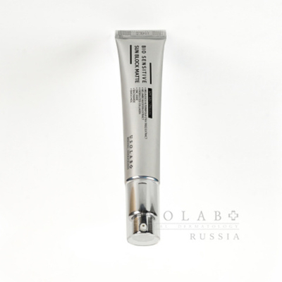 USOLAB Матирующий солнцезащитный крем для проблемной кожи, 50 мл | Bio Sensitive Sun Block Matte SPF50PA++++