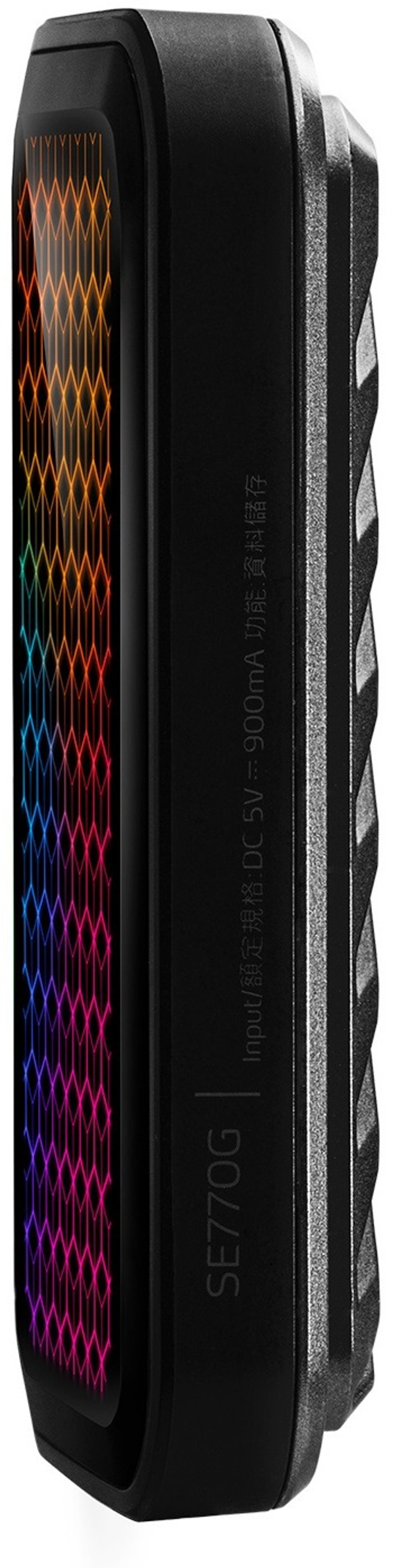 Внешний SSD USB 3.2 Gen 2 Type-C A-Data ASE770G-512GU32G2-CBK