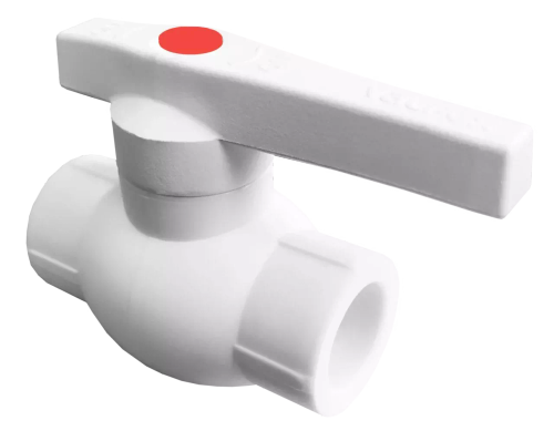 Кран PP-R шаровой белый внутренняя пайка Дн 20 VALFEX 10144020