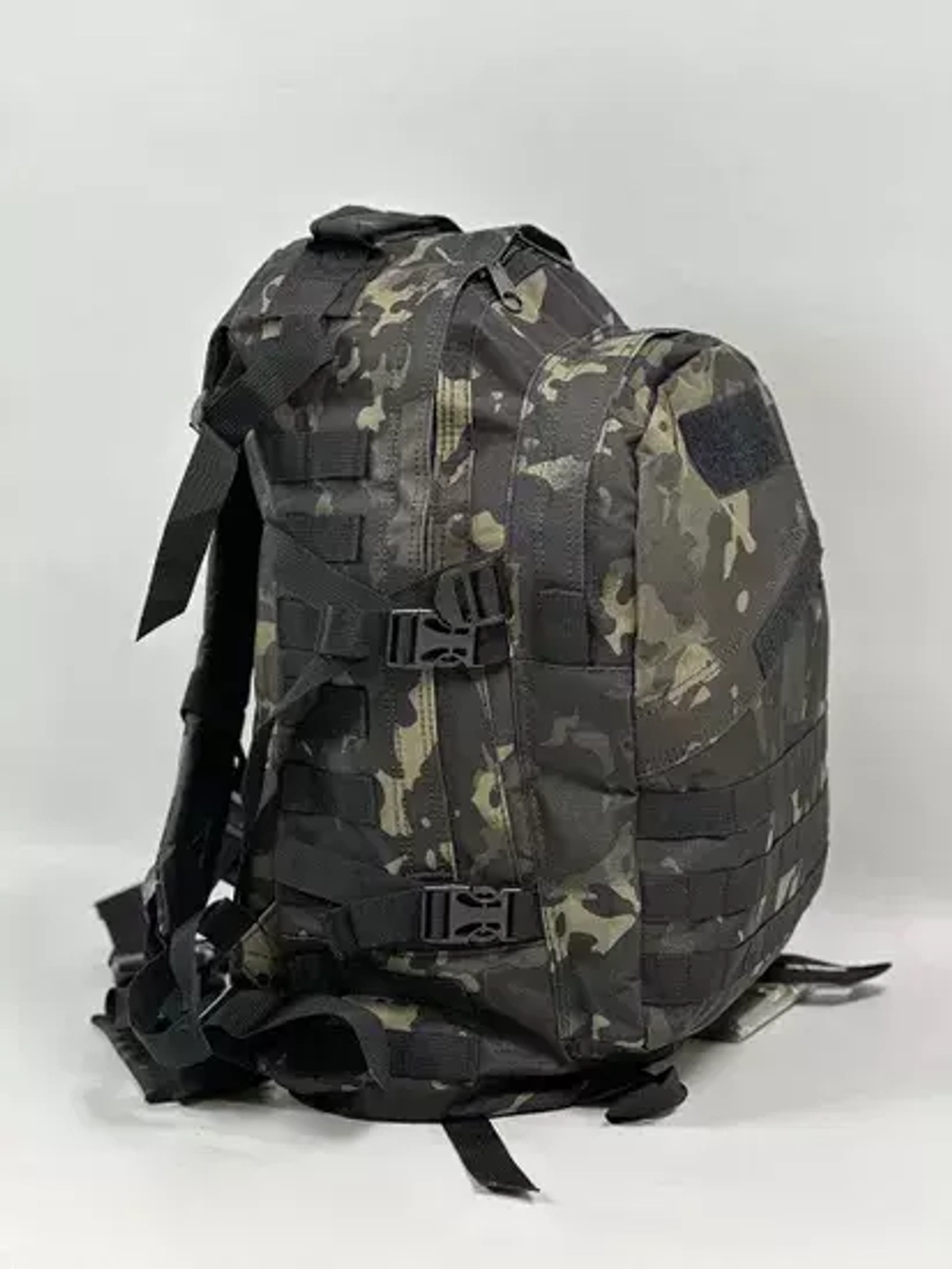Рюкзак тактический Patriot 40 л Cordura 600D Черный мультикам