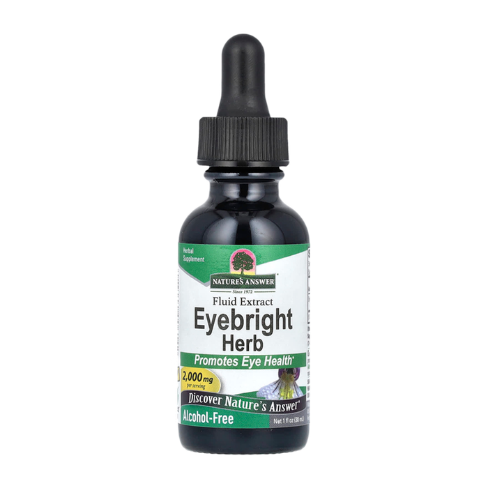 Экстракт очанки, Eyebright, Nature's Answer, 30 мл