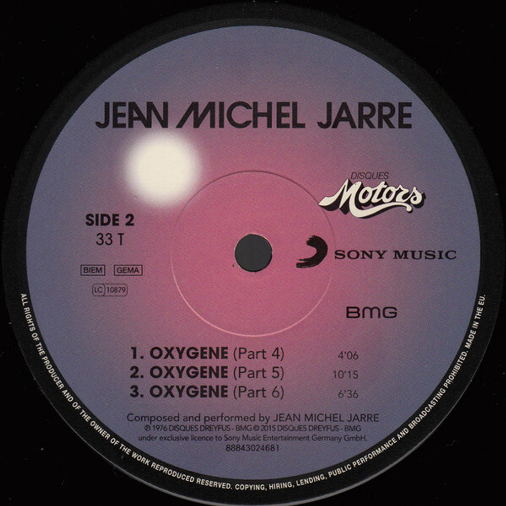 Jean Michel Jarre / Oxygene (LP)