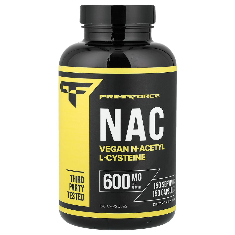 Primaforce, NAC, 600 мг, 150 капсул