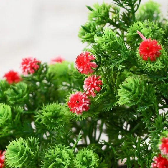 Бонсай в горшке &quot;Деревце изгиб&quot; 12х17 см, микс