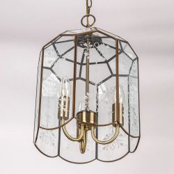 Citilux Витра-2 CL442230 Люстра подвесная витражная Бронза