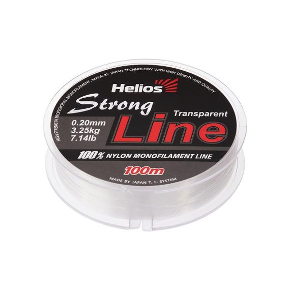 Леска Helios Strong Line Nylon Transparent 0,20mm/100 (HS-SLT-20/100)