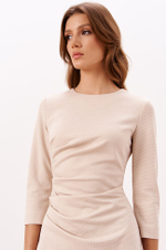 51690 Платье женское (бежевый меланж)