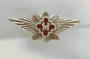 Значок мет. классность ФСИН Наставник (зол.)