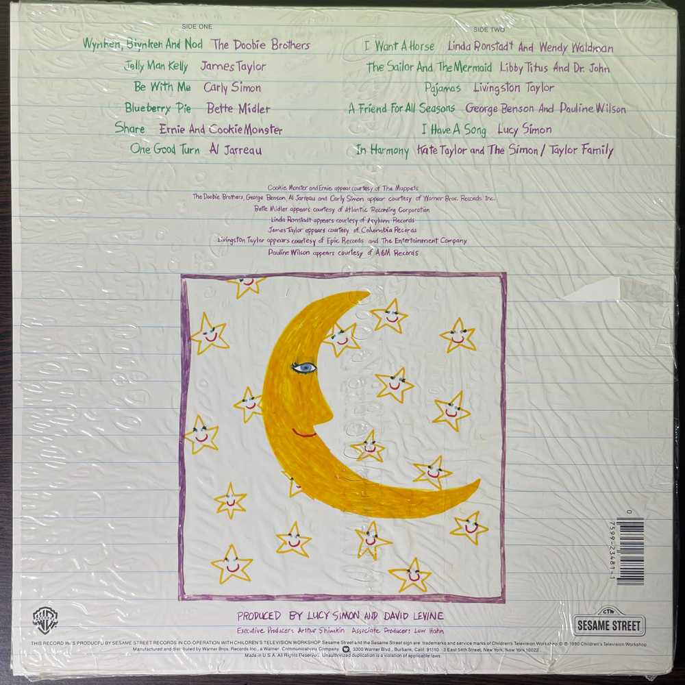 Сборник In Harmony - A Sesame Street Record (США 1983г.)