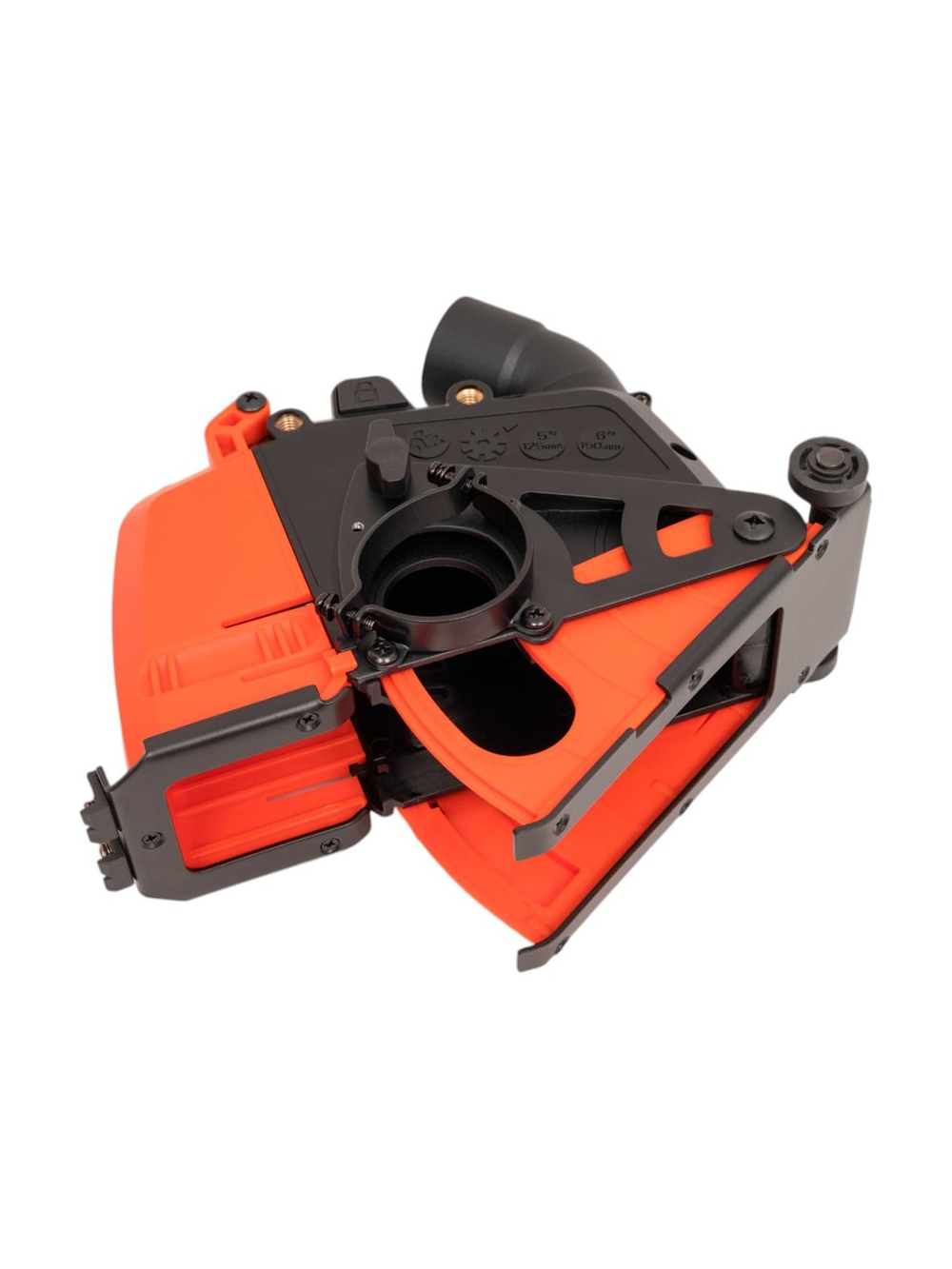 Кожух для УШМ вертикальный, с пылеотводом, 125 мм Gigant GKC-V1255