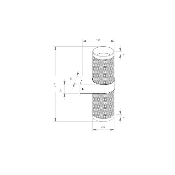 Бра Maytoni Technical Focus Design C069WL-02B