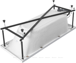 Акриловая ванна Aquanet (Акванет) Light 160x70 с каркасом