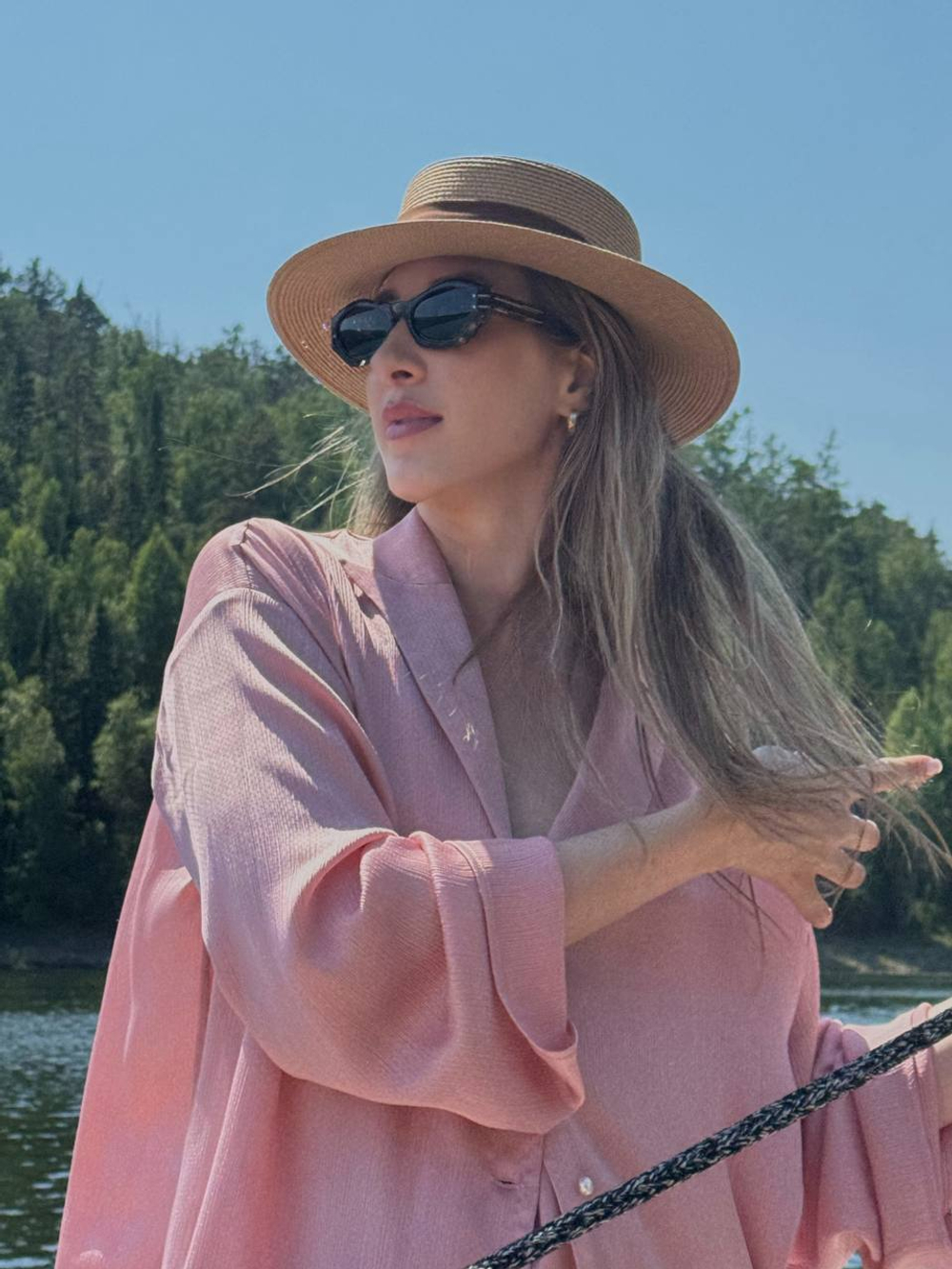 Костюм розовая жемчужина оверсайз