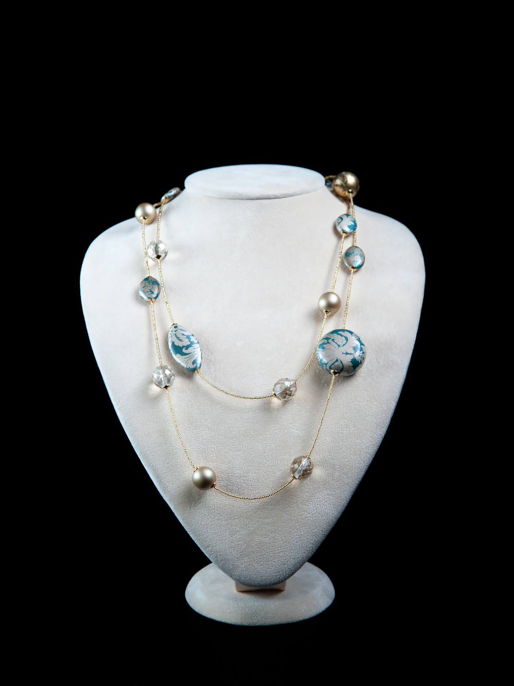 Колье "Дамас Блу 2" кк