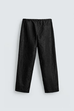 ZARA ДЖИНСЫ-ДЖОГГЕРЫ RELAXED FIT, ЧЕРНЫЙ