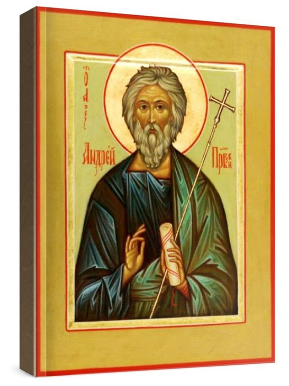Андрей Первозванный (рукописная икона)