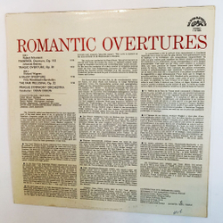 Винтажная виниловая пластинка LP Шуман, Брамс, Вагнер Prague Symphonic Orchestra, Dean Dixon Romantic Overtures (Чехословакия 1973)
