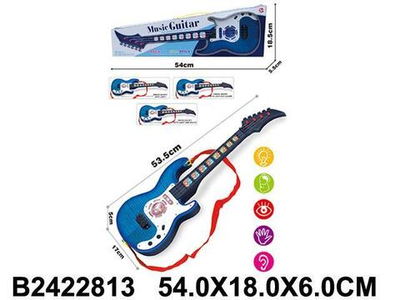 Гитара на бат., коробка 909-1