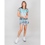 ОДЕЖДА ДЛЯ ТЕННИСА Женская, Юбка BIDI BADU PURE WILD WAVY SKORT .