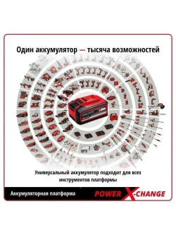 Пылесос аккумуляторный Einhell PXC TE-VC 18 Li-Solo 2347120