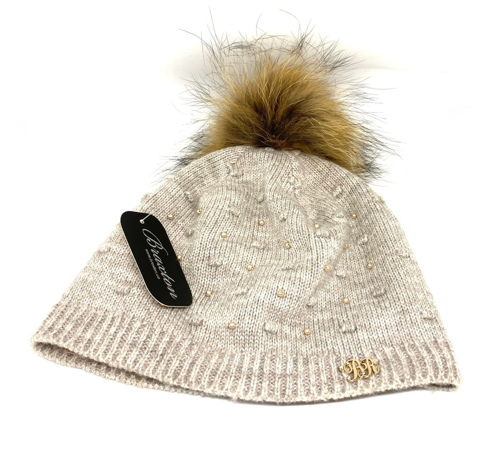 Шапка с бубоном Braxton