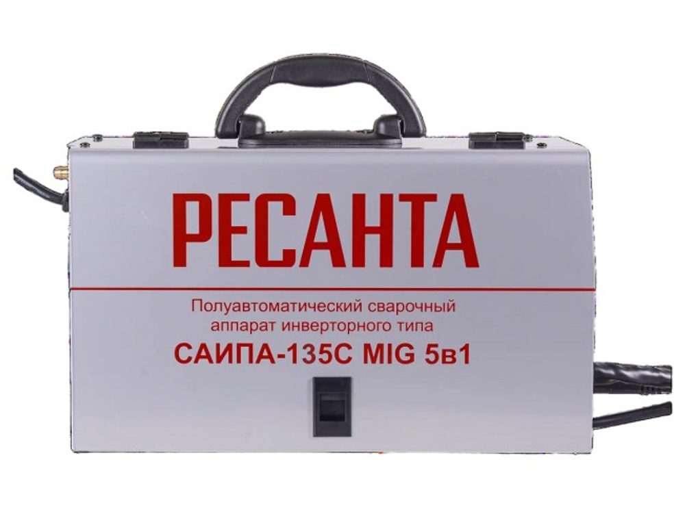 Сварочный полуавтомат Ресанта САИПА-135С (MIG/MAG, MMA) 5в1 65/7