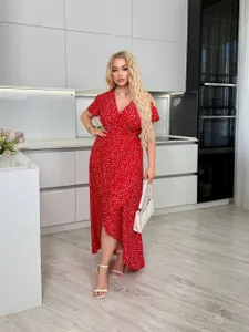 Платье на запах УК-1964-19 Фабрика Моды