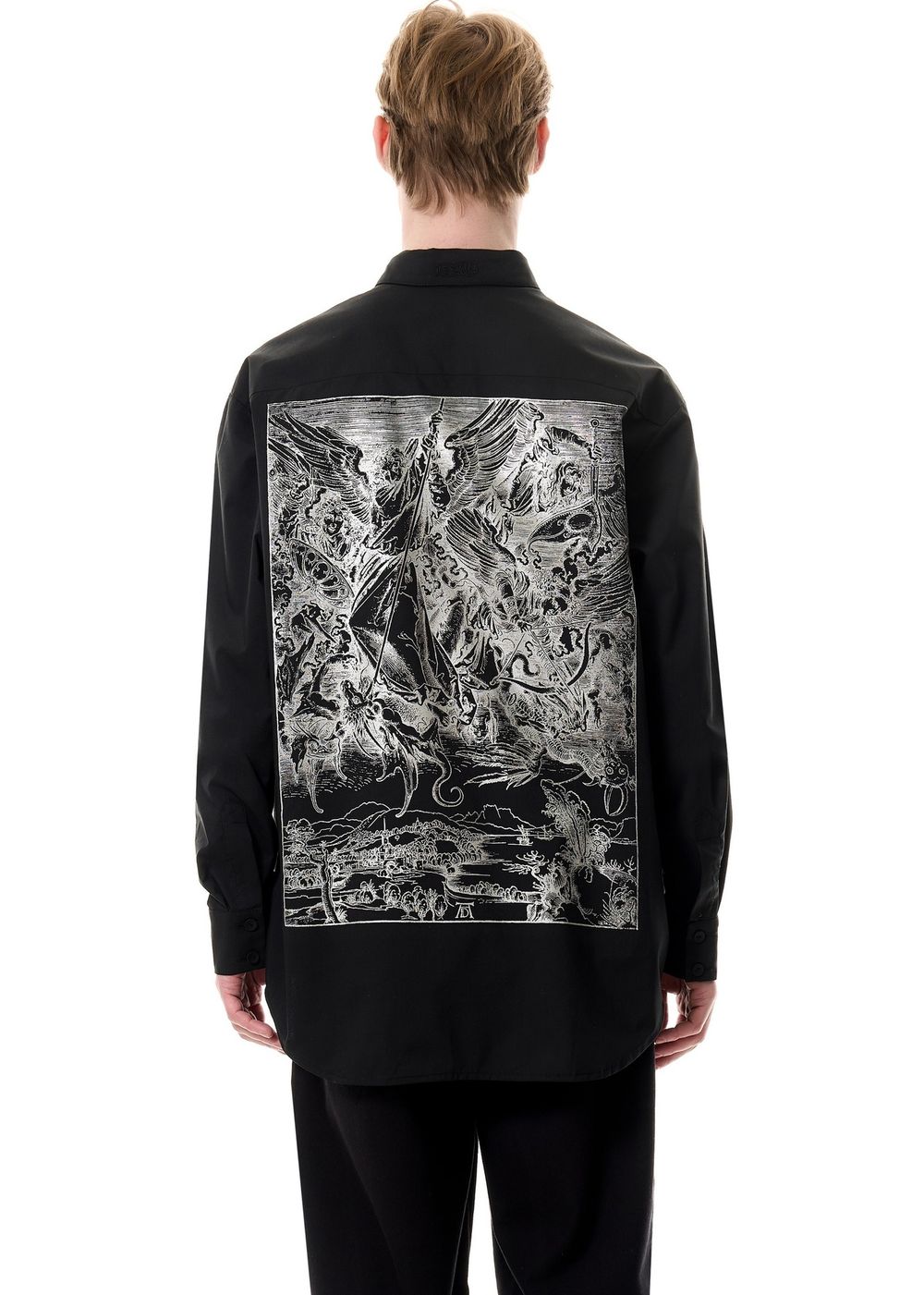 Рубашка Issaya Ceremonial Engraving черная