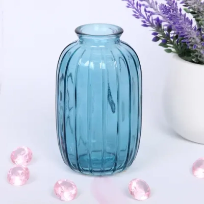 Ваза стеклянная «Блум» 7*12см микс цветов