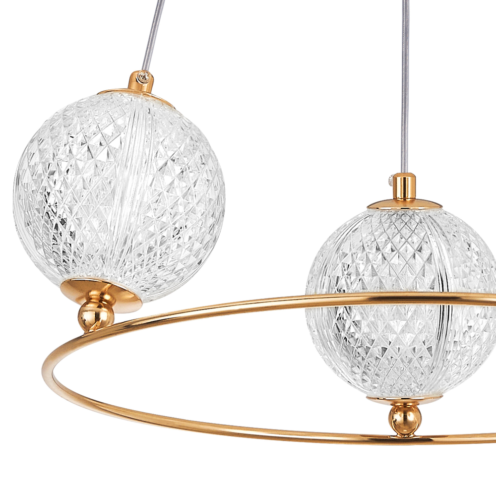 737033 Люстра ACRILE G9 3х6W(led) G9 ЗОЛОТО