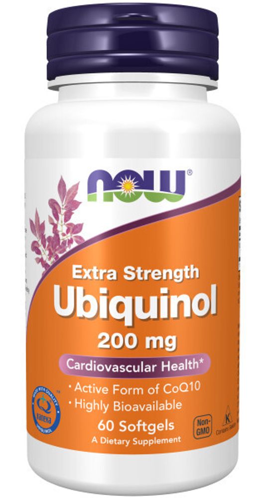 Ubiquinol 200 mg 60 softgels
