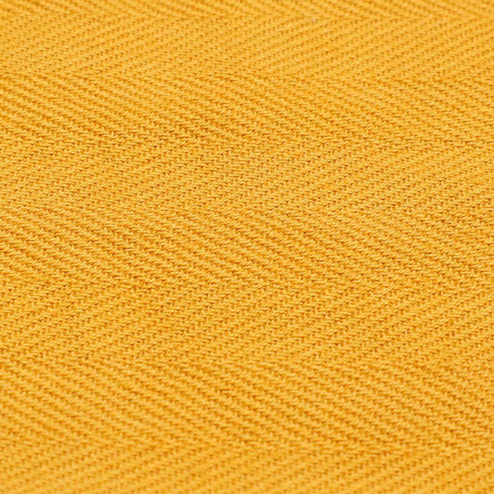 Набор кухонных полотенец с контрастным кантом горчичного цвета из коллекции Trendy Ruffles, 50х70 см