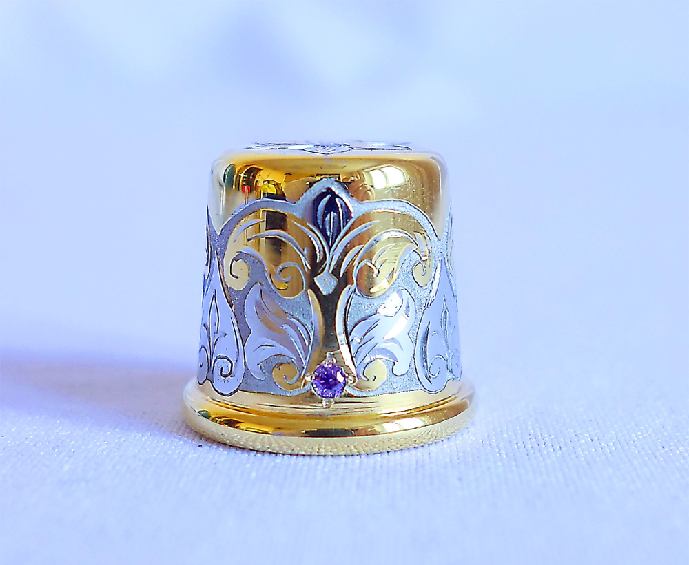 Наперсток "Расписной узор" в ассортименте