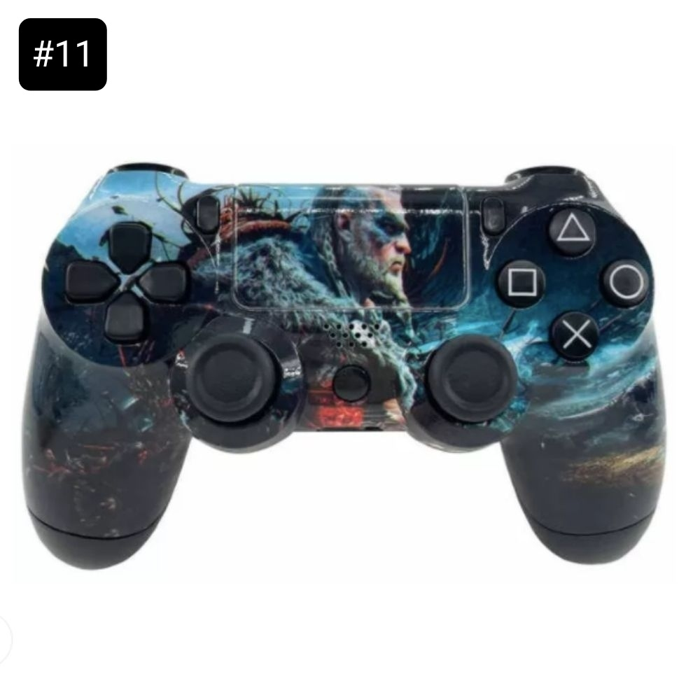 Беспроводной джойстик, геймпад с принтами Супергероев "Sony PS4 Dualshock 4v2" wireless controller 27 цветов (Реплика)