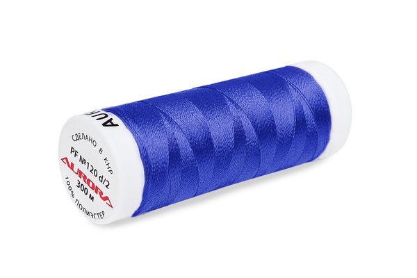 Нитки для креативных работ Aurora №120, 300 м, цв. PF368, 5 катушек