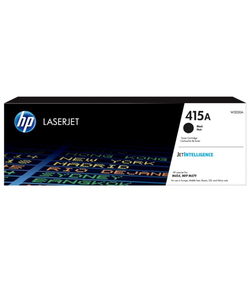 Cartridge HP 415A для LJ Pro M454/M455/MFP M479/M480f, черный (2 400 стр.)